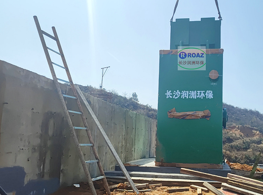 200噸一體化凈水設備投入使用；